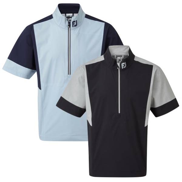 FootJoy Mens HLV2 Waterproof Short Sleeve Rain Shirt